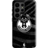 NBA Milwaukee Bucks Animal Print Black Galaxy S26 Ultra Impact Case
