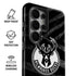 NBA Milwaukee Bucks Animal Print Black Galaxy S26 Ultra Impact Case