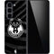 NBA Milwaukee Bucks Animal Print Black Galaxy Z Fold5 5G Skin