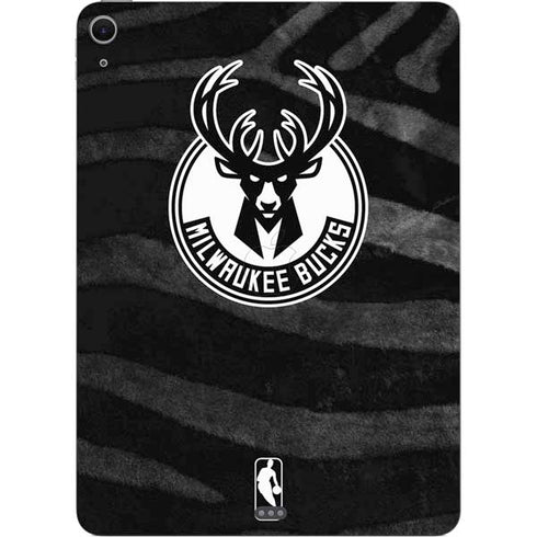 NBA Milwaukee Bucks Animal Print Black Apple iPad Air Skin