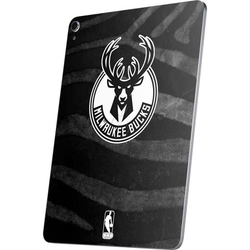 NBA Milwaukee Bucks Animal Print Black Apple iPad Air Skin