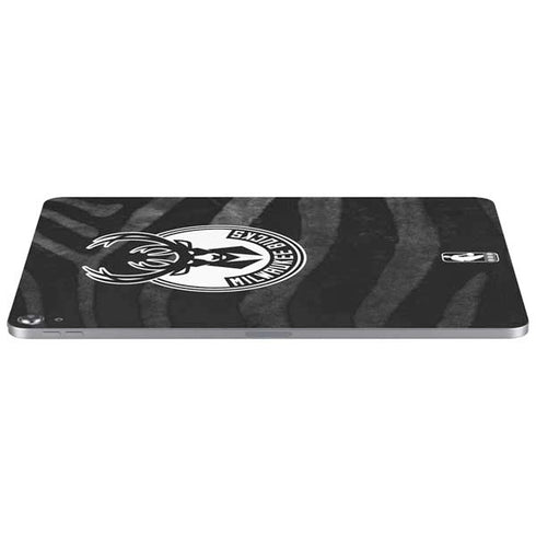 NBA Milwaukee Bucks Animal Print Black Apple iPad Air Skin