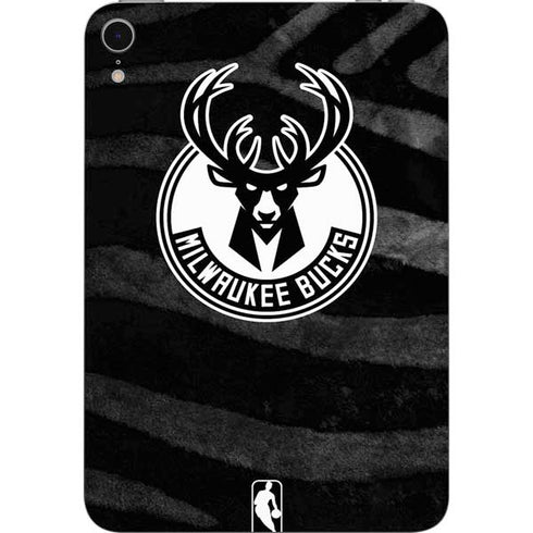 NBA Milwaukee Bucks Animal Print Black Apple iPad Mini Skin