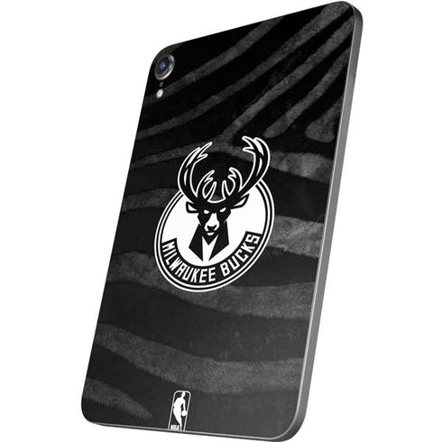 NBA Milwaukee Bucks Animal Print Black Apple iPad Mini Skin