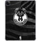 NBA Milwaukee Bucks Animal Print Black iPad Pro 11in (2024) Clear Case