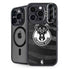 NBA Milwaukee Bucks Animal Print Black iPhone 13 Pro Kickstand Case