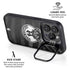 NBA Milwaukee Bucks Animal Print Black iPhone 15 Pro Kickstand Case