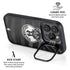 NBA Milwaukee Bucks Animal Print Black iPhone 15 Pro Max Kickstand Case