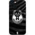 NBA Milwaukee Bucks Animal Print Black iPhone 15 Skin