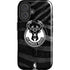 NBA Milwaukee Bucks Animal Print Black iPhone 16 Magsafe Impact Case