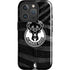 NBA Milwaukee Bucks Animal Print Black iPhone 16 Pro Max Magsafe Impact Case