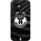 NBA Milwaukee Bucks Animal Print Black iPhone 16 Skin