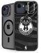 NBA Milwaukee Bucks Animal Print Black iPhone 16e Kickstand Case
