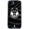 NBA Milwaukee Bucks Animal Print Black iPhone 16e Clear Case