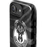 NBA Milwaukee Bucks Animal Print Black iPhone 16e Impact Case