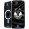 NBA Milwaukee Bucks Animal Print Black iPhone 16e MagSafe Case