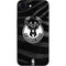 NBA Milwaukee Bucks Animal Print Black iPhone 16e Skin