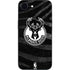 NBA Milwaukee Bucks Animal Print Black iPhone 16e Skin