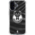 NBA Milwaukee Bucks Animal Print Black iPhone 17 Clear Case