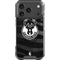NBA Milwaukee Bucks Animal Print Black iPhone 18 Pro Clear Case
