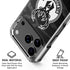 NBA Milwaukee Bucks Animal Print Black iPhone 18 Pro Clear Case