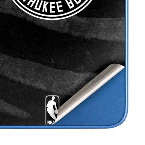 NBA Milwaukee Bucks Animal Print Black Moto G Play 4G (2024) Skin