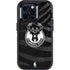 NBA Milwaukee Bucks Animal Print Black Otterbox Defender iPhone Skin