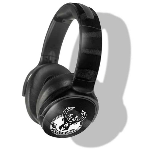 NBA Milwaukee Bucks Animal Print Black Skullcandy Venue Skin