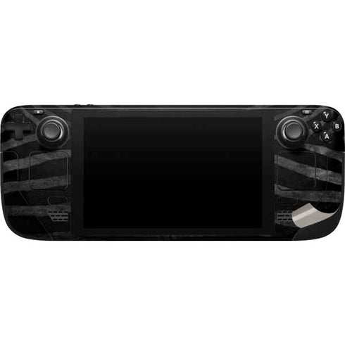 NBA Milwaukee Bucks Animal Print Black Steam Deck Handheld Gaming Computer Skin