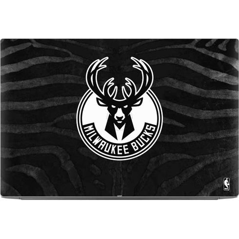 NBA Milwaukee Bucks Animal Print Black Dell XPS Skin
