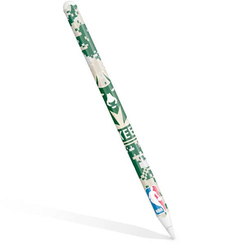 NBA Milwaukee Bucks Camo Digi Apple Pencil (2nd Gen 2019) Skin
