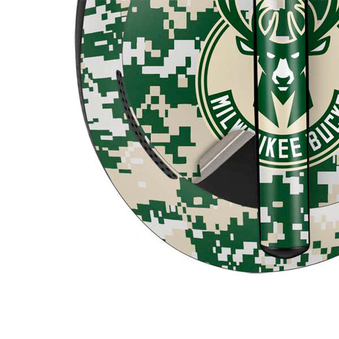 NBA Milwaukee Bucks Camo Digi Bose Noise Cancelling Headphones 700 Skin