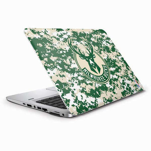 NBA Milwaukee Bucks Camo Digi HP Elitebook Skin