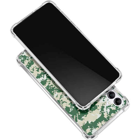 NBA Milwaukee Bucks Camo Digi Gabb Phone 4 Clear Case