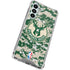 NBA Milwaukee Bucks Camo Digi Galaxy A16 5G Clear Case