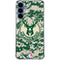 NBA Milwaukee Bucks Camo Digi Galaxy A35 5G Clear Case