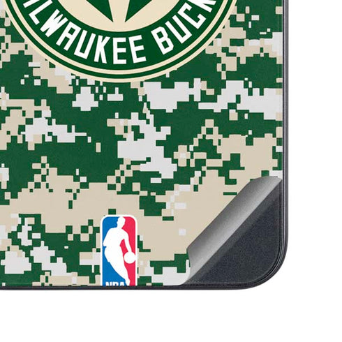 NBA Milwaukee Bucks Camo Digi Galaxy A54 5G Skin