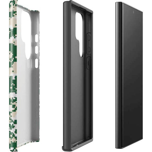 NBA Milwaukee Bucks Camo Digi Galaxy S25 Ultra Impact Case
