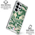NBA Milwaukee Bucks Camo Digi Galaxy S25 Ultra Clear Case