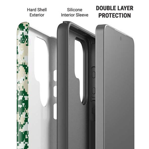 NBA Milwaukee Bucks Camo Digi Galaxy S26 Ultra Impact Case