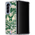 NBA Milwaukee Bucks Camo Digi Galaxy Z Fold5 5G Clear Case