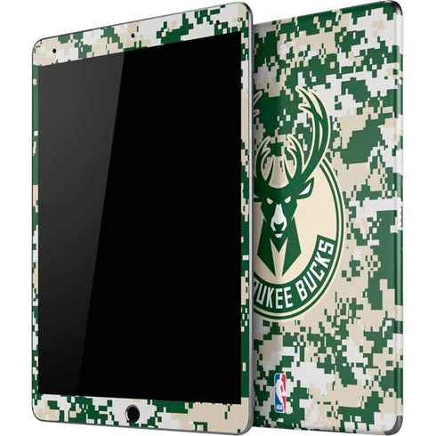 NBA Milwaukee Bucks Camo Digi iPad Skins