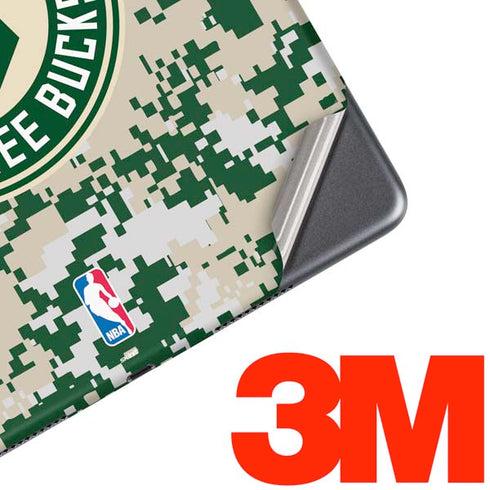 NBA Milwaukee Bucks Camo Digi iPad Skins