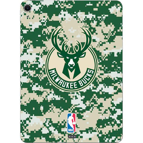 NBA Milwaukee Bucks Camo Digi Apple iPad Air Skin