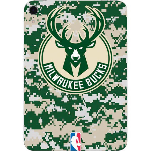 NBA Milwaukee Bucks Camo Digi Apple iPad Mini Skin
