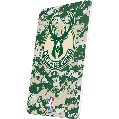 NBA Milwaukee Bucks Camo Digi iPad Pro 13in M4 (2024) Skin