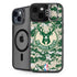 NBA Milwaukee Bucks Camo Digi iPhone 15 Kickstand Case
