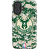 NBA Milwaukee Bucks Camo Digi iPhone 16 Plus Impact Case