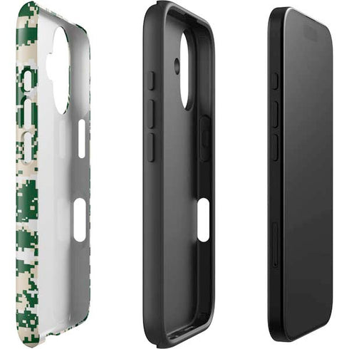 NBA Milwaukee Bucks Camo Digi iPhone 16 Plus Impact Case