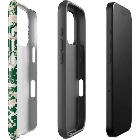 NBA Milwaukee Bucks Camo Digi iPhone 16 Pro Impact Case